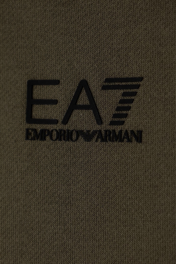 Komplet dresowy dziecięcy z bawełną EA7 Emporio Armani 7B000164.AF10368 zielony