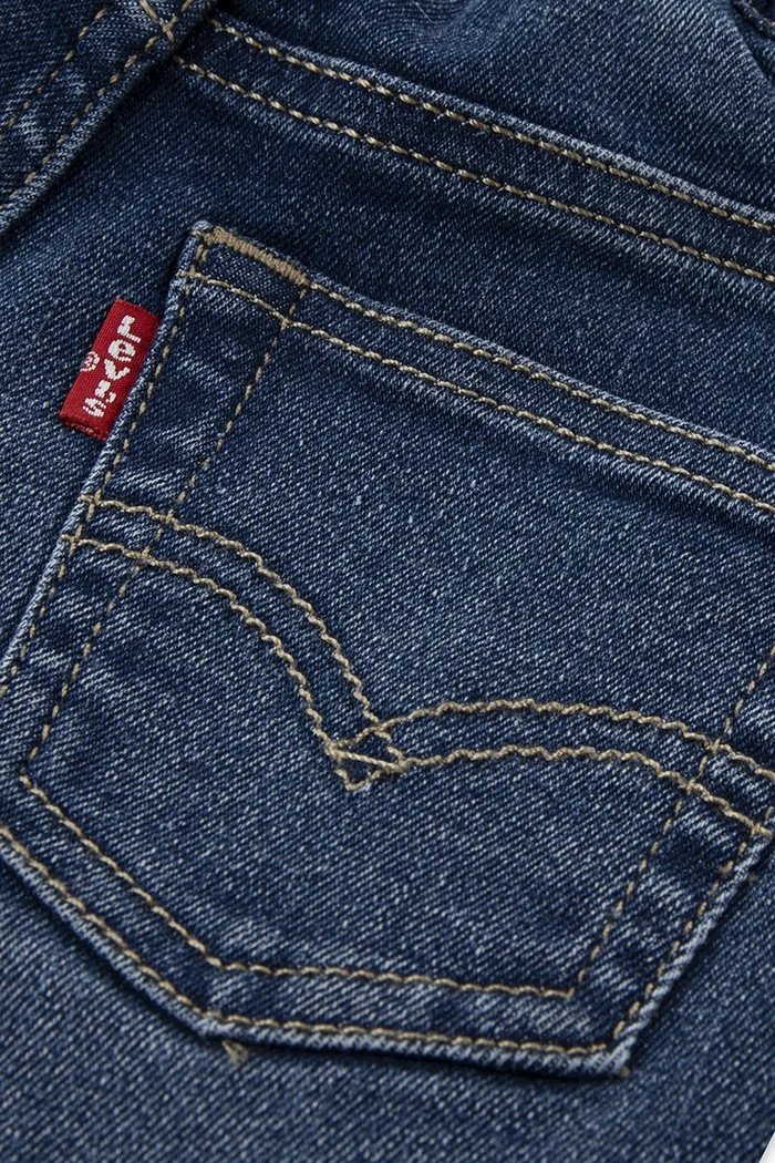 Αγορίστικα Σετ μωρού Levi's SNIT MOTO CREW & DENIM SET 2-pack 6EN740 μπλε