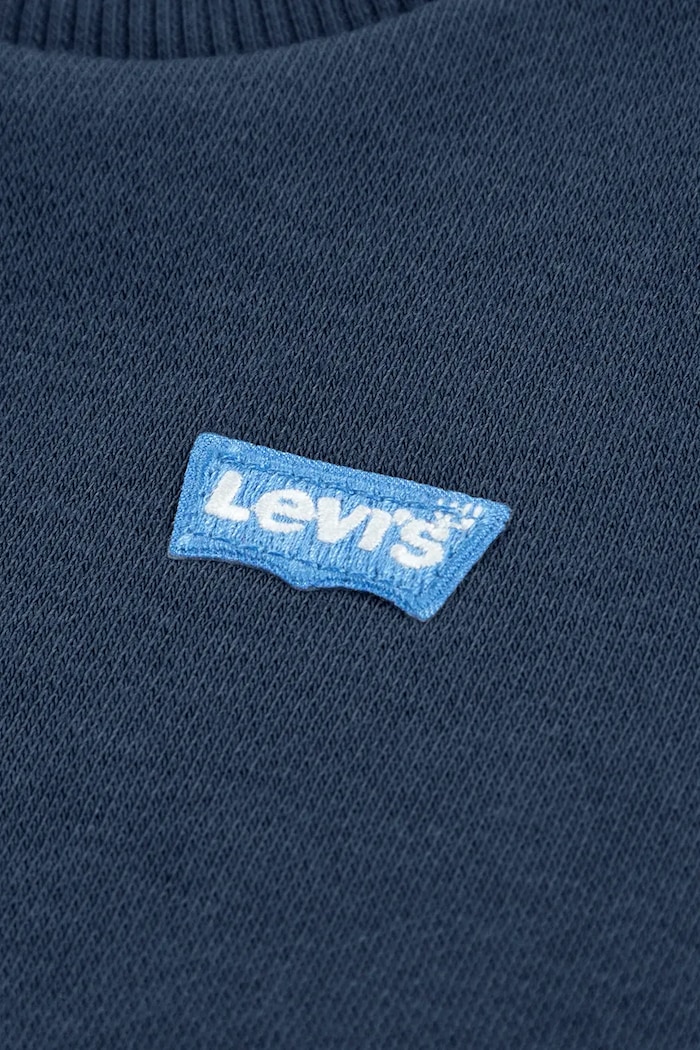 Levi's komplet dresowy niemowlęcy HOODIE & JOGGER SET granatowy 6EP012