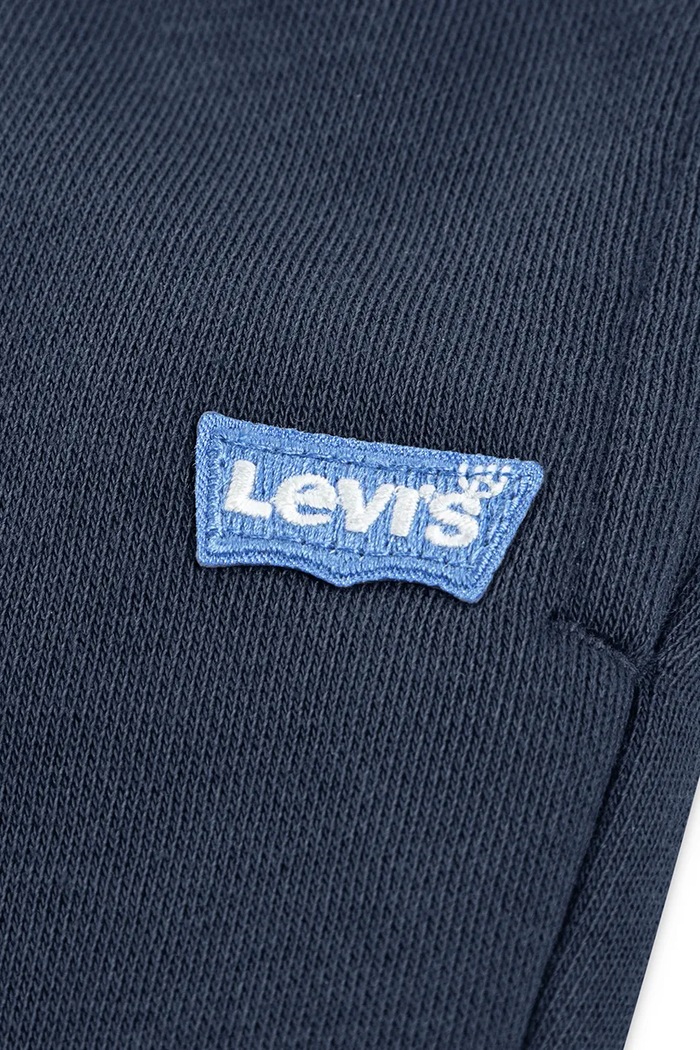 Levi's komplet dresowy niemowlęcy HOODIE & JOGGER SET 6EP012 granatowy