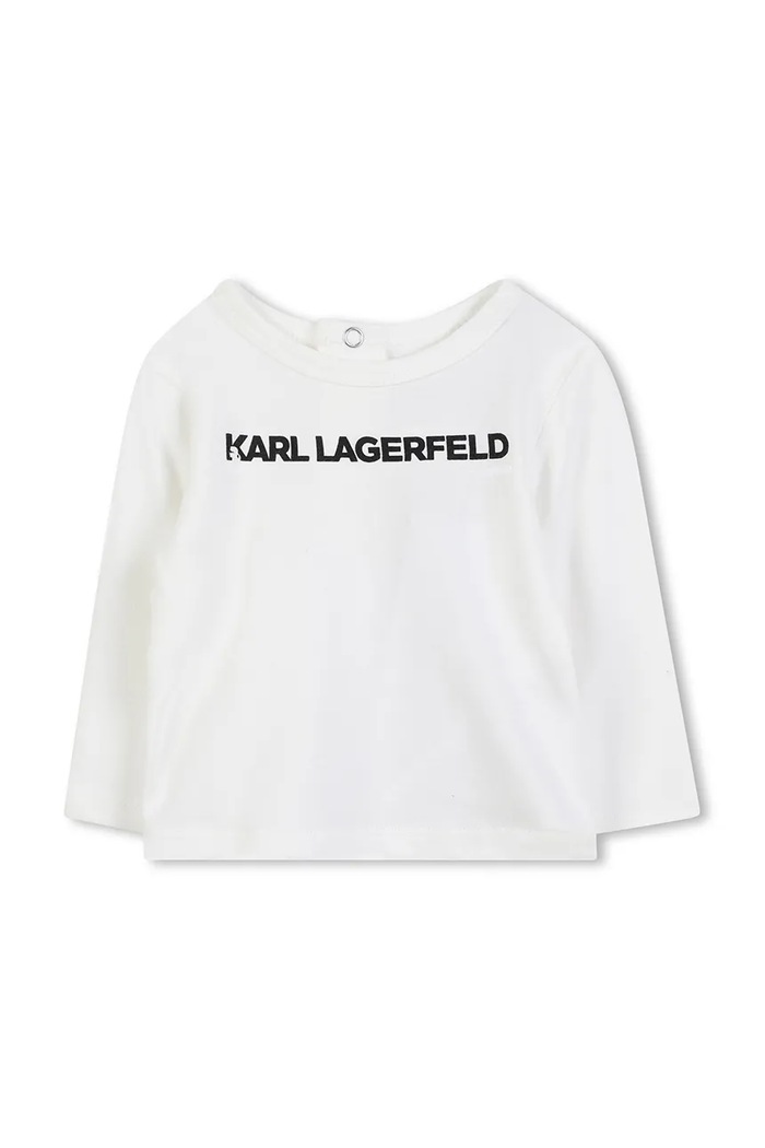 Băieți Karl Lagerfeld Set de bumbac pentru bebeluși 3-pack Z30669.86 negru