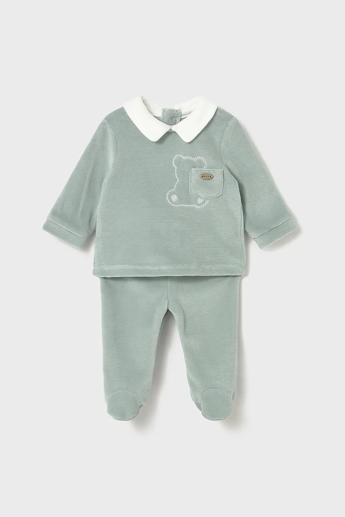 Mayoral Newborn compleu bebe tricotaj albastru 2562.1B.Newborn.9BYA