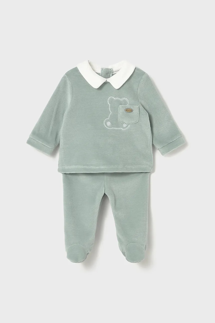 Mayoral Newborn compleu bebe tricotaj albastru 2562.1B.Newborn.9BYA