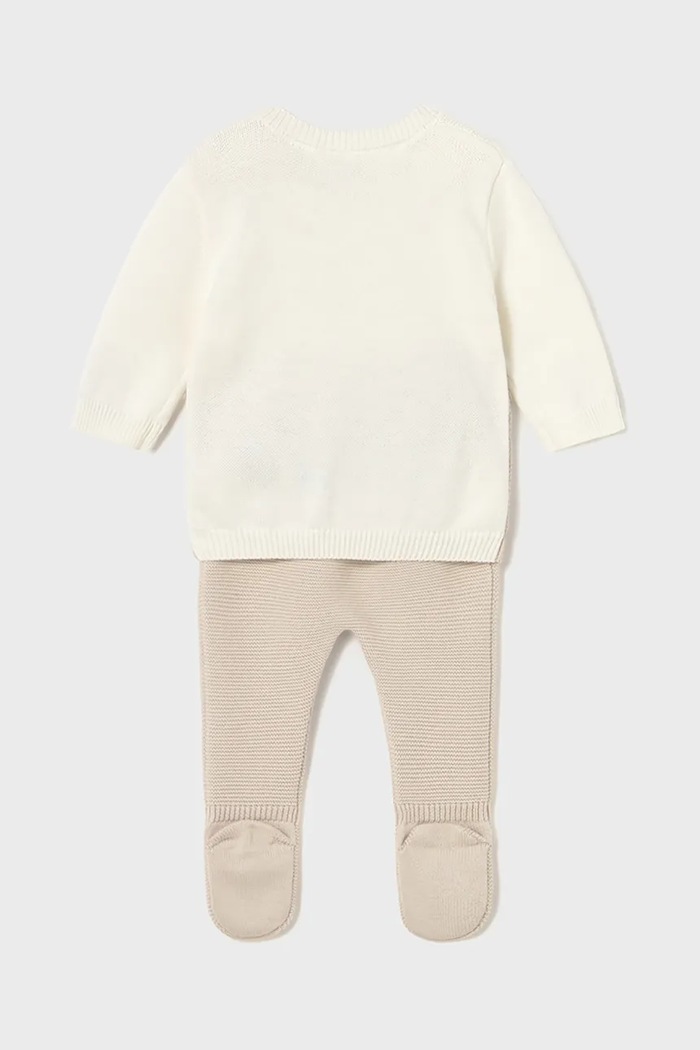 Komplet za dojenčka Mayoral Newborn 2563.1B.Newborn.9BYA bež AW25