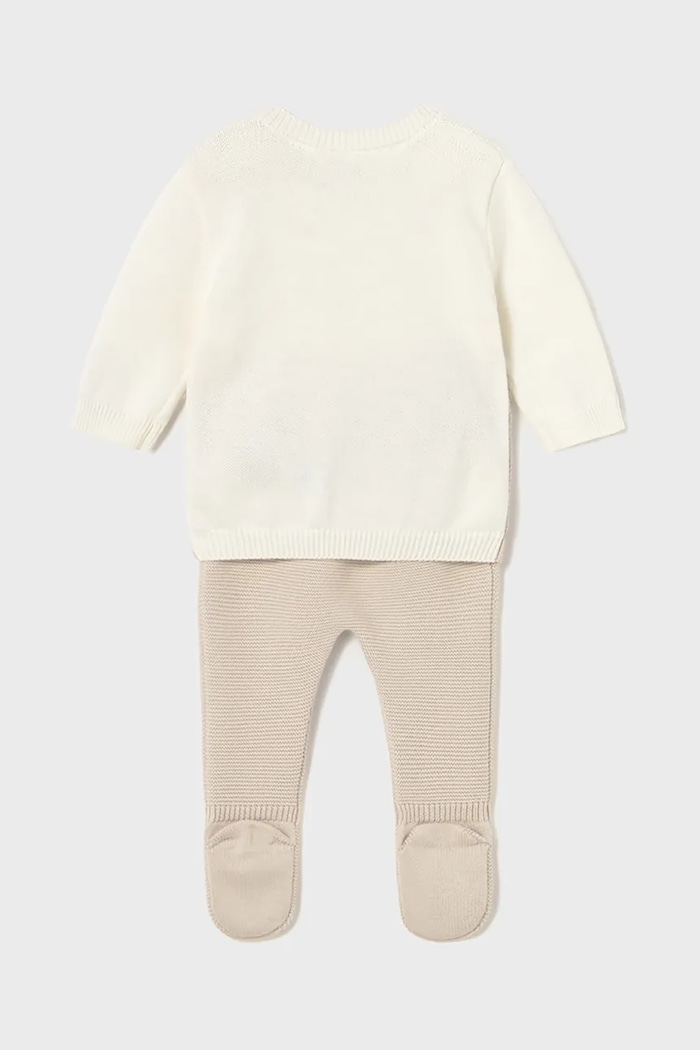 Komplet za dojenčka Mayoral Newborn 2563.1B.Newborn.9BYA bež AW25