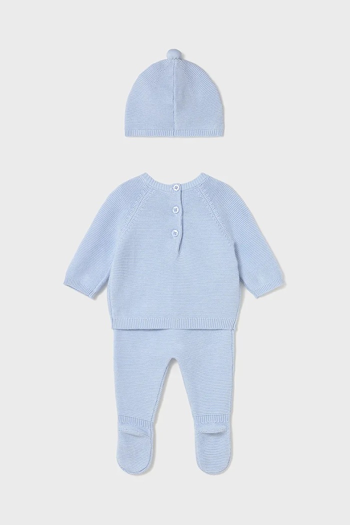 Mayoral Newborn compleu bebe 3-pack 2564.1C.Newborn.9BYA albastru AW25
