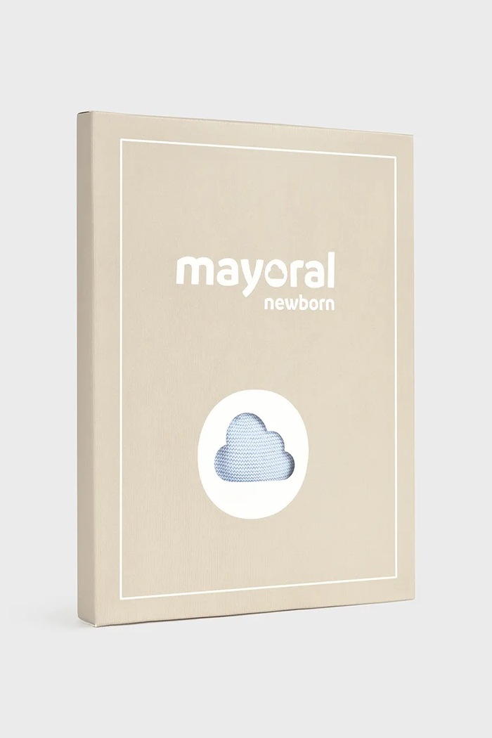 Mayoral Newborn compleu bebe 3-pack 2564.1C.Newborn.9BYA albastru