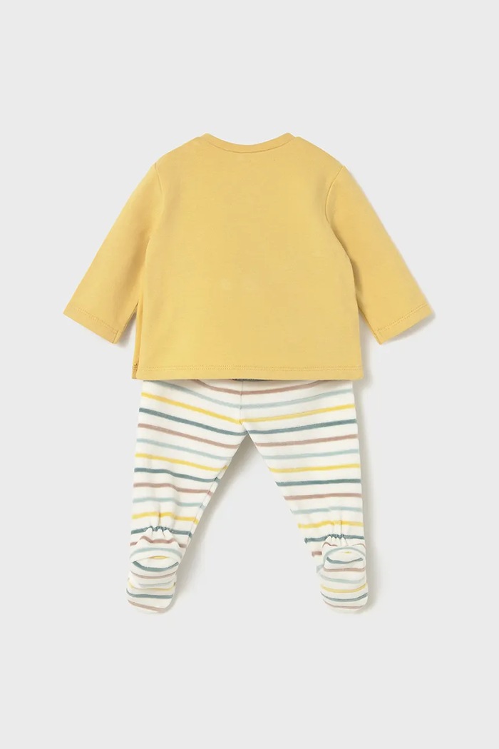 Mayoral Newborn Compleu bebe 2566.1F.Newborn.9BYA galben AW25