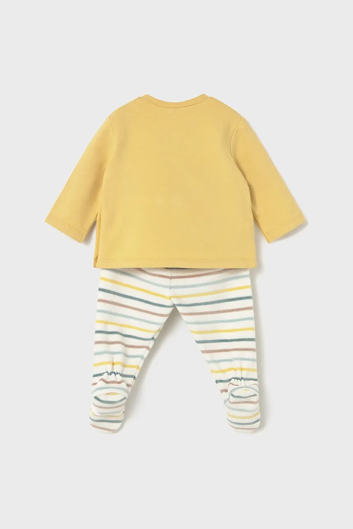 Mayoral Newborn Compleu bebe 2566.1F.Newborn.9BYA galben AW25