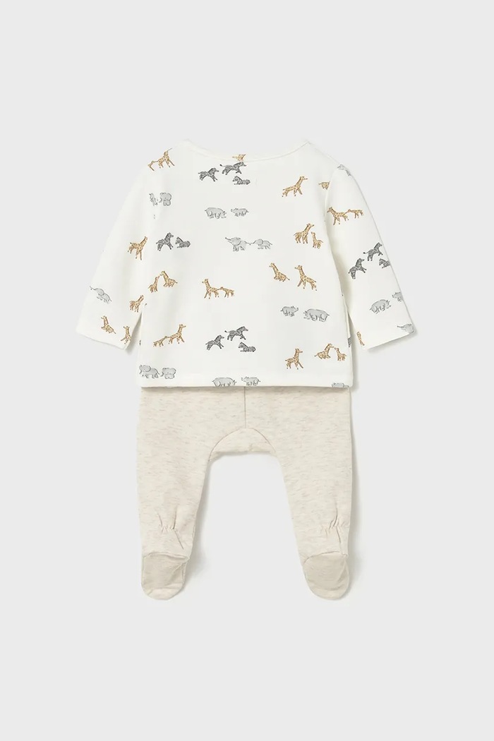 Mayoral Newborn compleu bebe 2-pack 2567.1G.Newborn.9BYA bej AW25