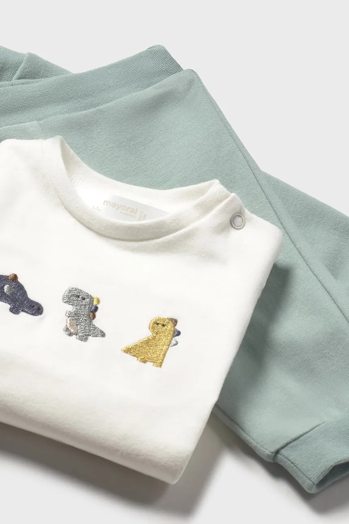 Dres niemowlęcy 3-pack Mayoral Newborn niebieski 2623.1F.Newborn.9BYA