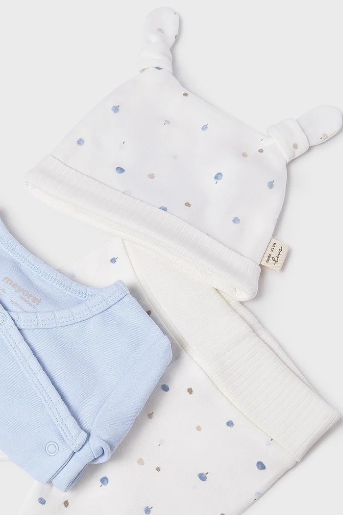 Mayoral Newborn compleu bebe 9980.1A.Newborn.9BYA albastru AW25