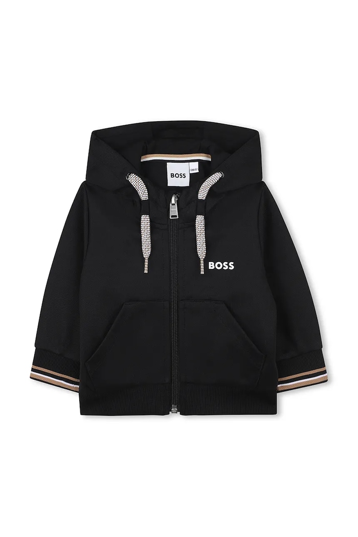 Băieți BOSS Trening bebeluși J52480.86.94 negru