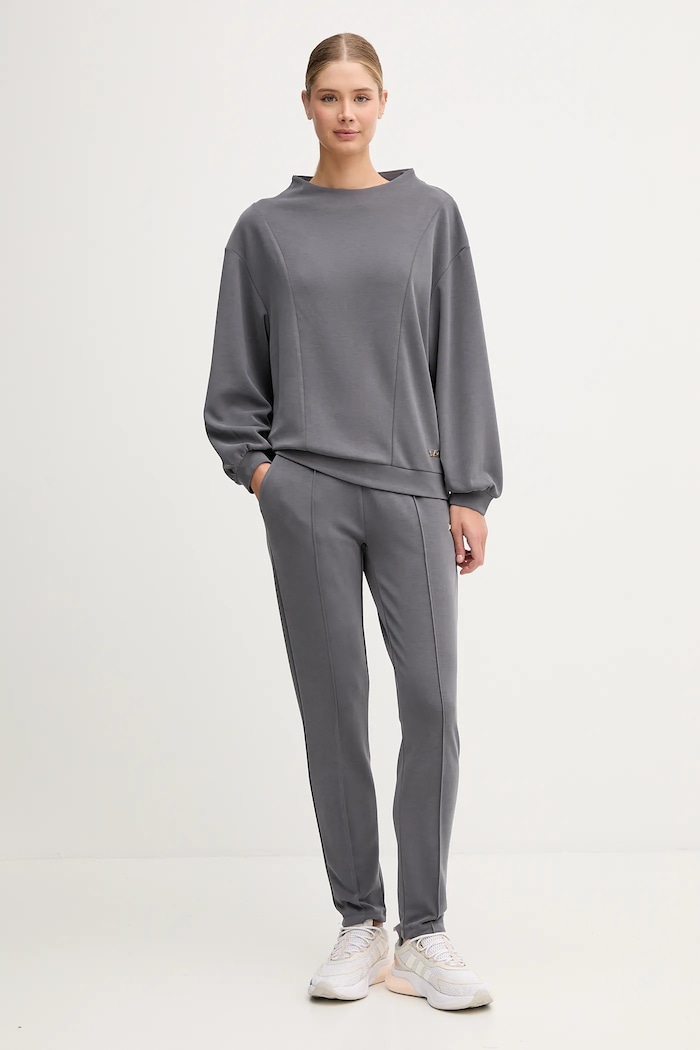EA7 Emporio Armani melegítő szett sima szürke AF12643.7W000194