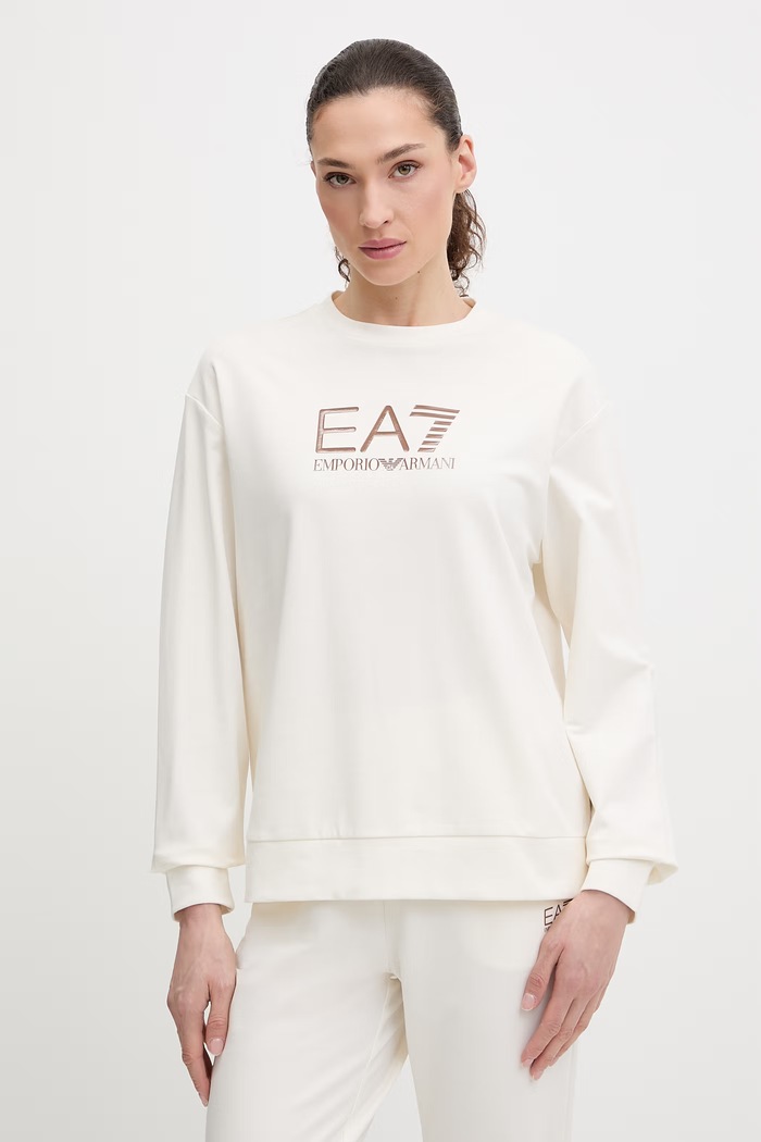 EA7 Emporio Armani melegítő szett AF13135.7W000115 bézs SS26