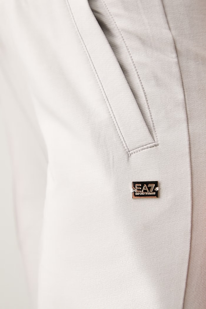 EA7 Emporio Armani спортен комплект анцуг дамски от памук с еластан AF13135.7W000463