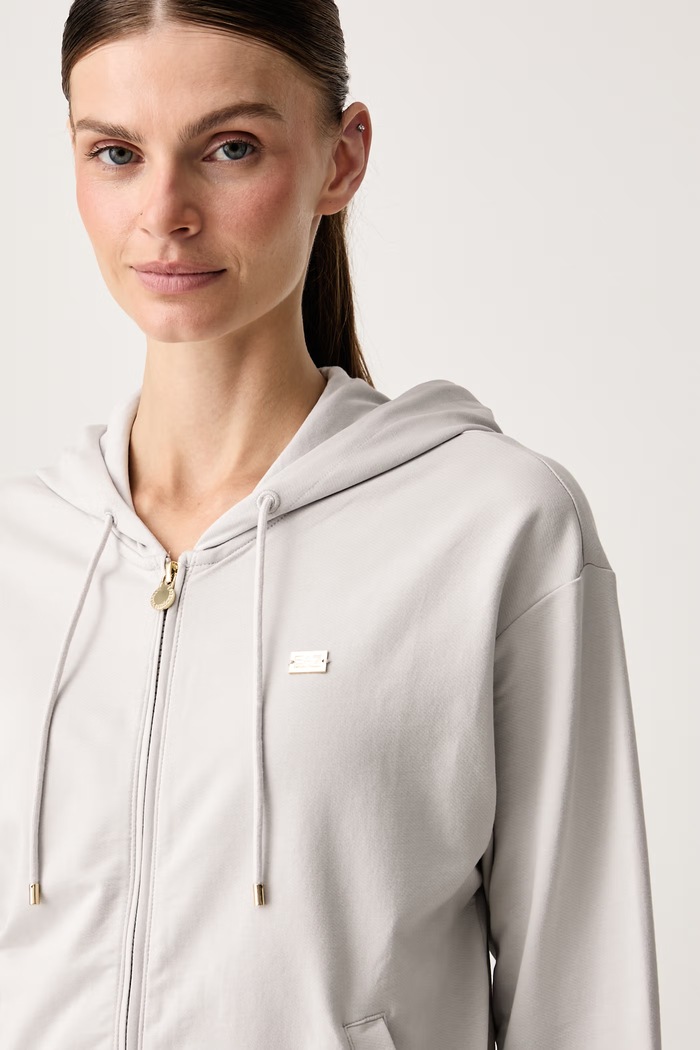 EA7 Emporio Armani спортен анцуг дамски от памук с еластан AF13135.7W000464