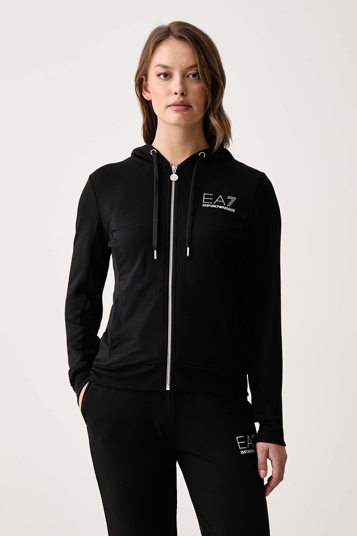 Komplet dresowy damski EA7 Emporio Armani TJ9RZ.8NTV51 czarny