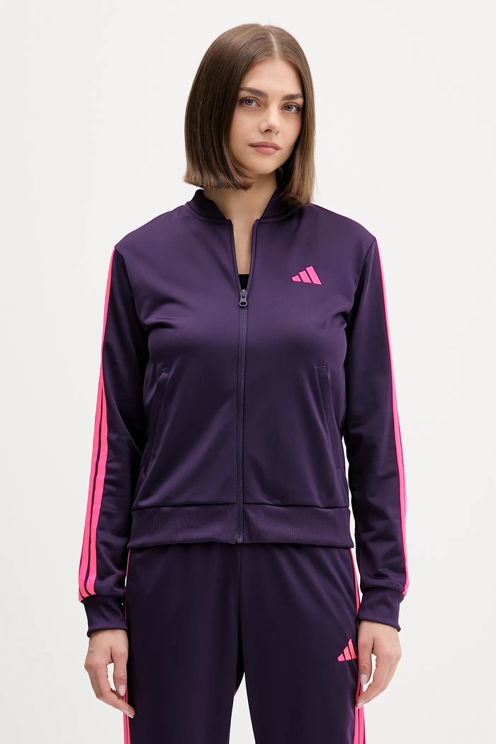 adidas tuta da ginnastica Ess 3S JX0510 violetto AW25