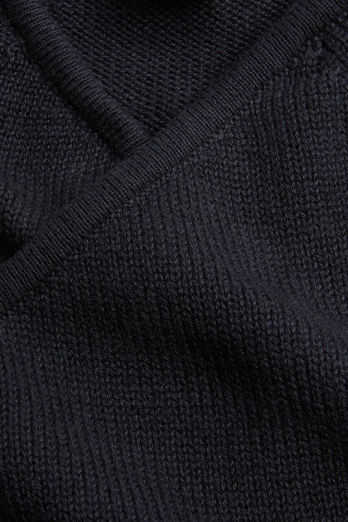 DÍVKA Dětská bavlněná souprava Mini Rodini Fine knit 2564011299 černá