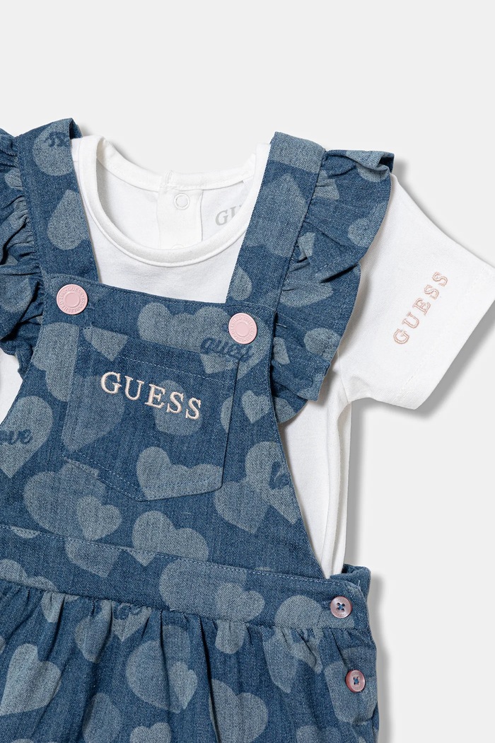 Σετ μωρού Guess 2-pack λευκό A5YG07.K6YW1.9BYA