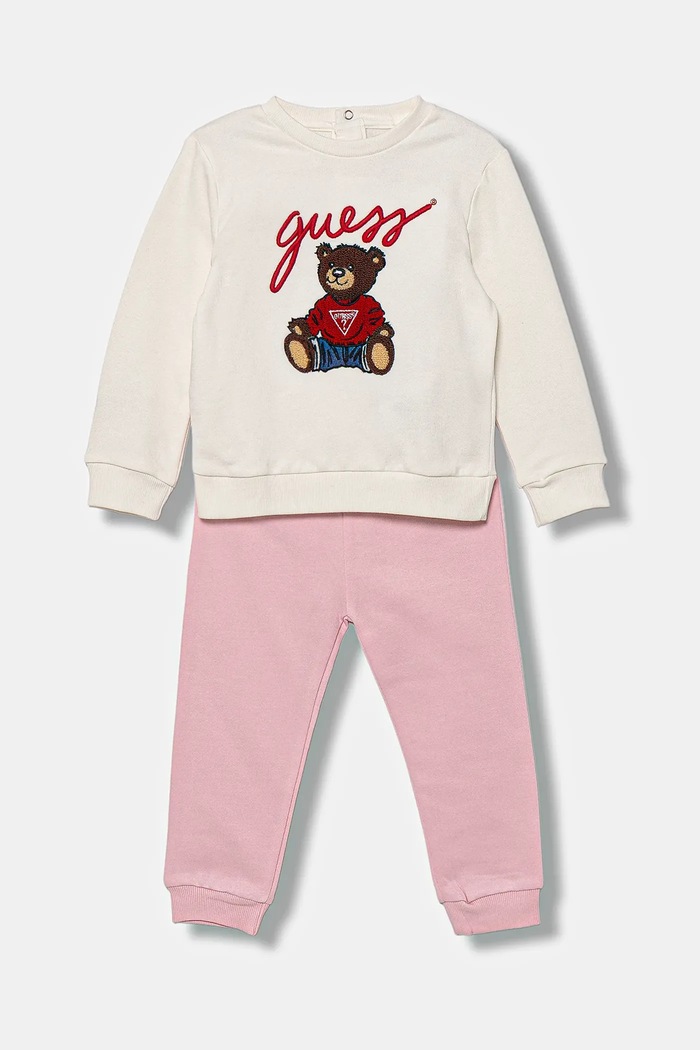 Guess baba pamut tréningruha dzsörzé bézs H5YI00.KAX74.G.9BYA