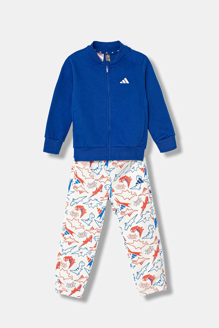 adidas dres dziecięcy wzorzyste niebieski JN2232