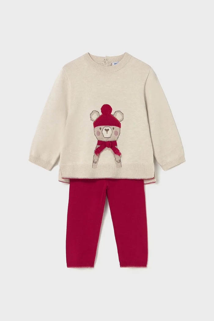 Mayoral compleu bebe Produs pentru bebe rosu 2595.4G.Baby.9BYA