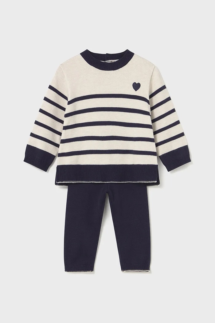 Mayoral compleu bebe 2595.4G.Baby.9BYA bleumarin AW25