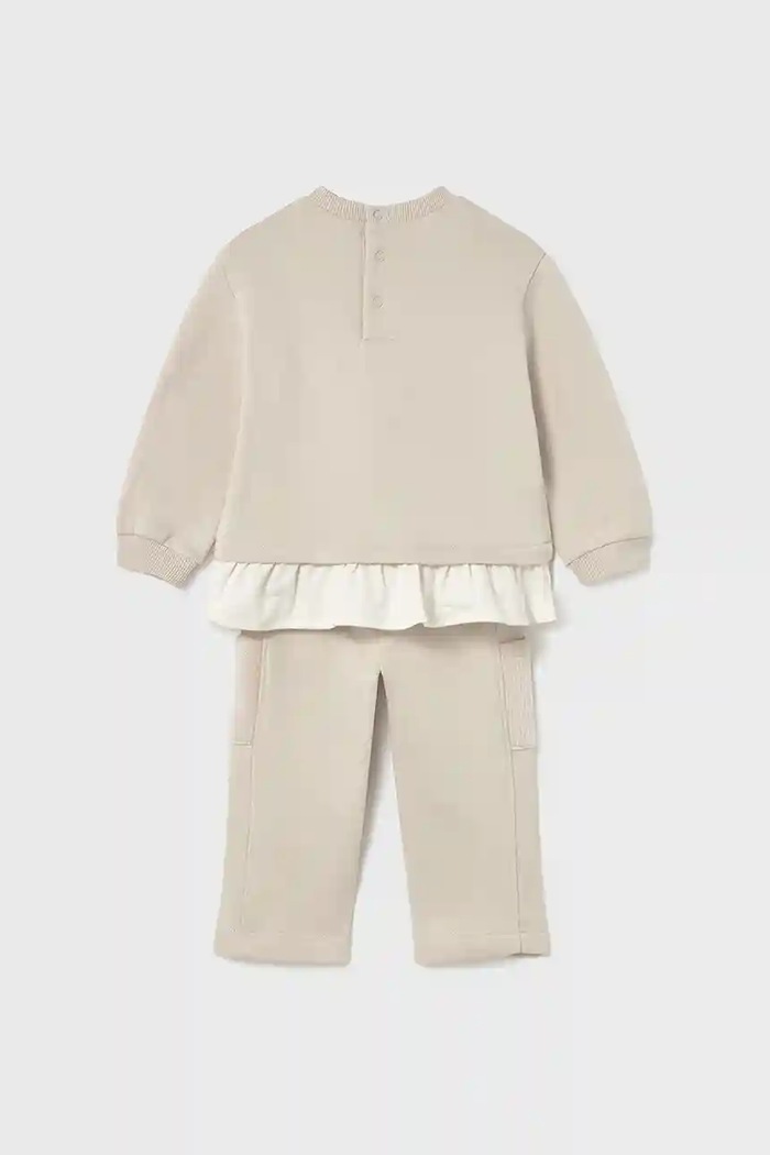 Mayoral compleu bebe 2843.4H.Baby.9BYA bej AW25