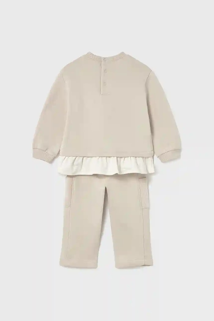 Mayoral compleu bebe 2843.4H.Baby.9BYA bej AW25