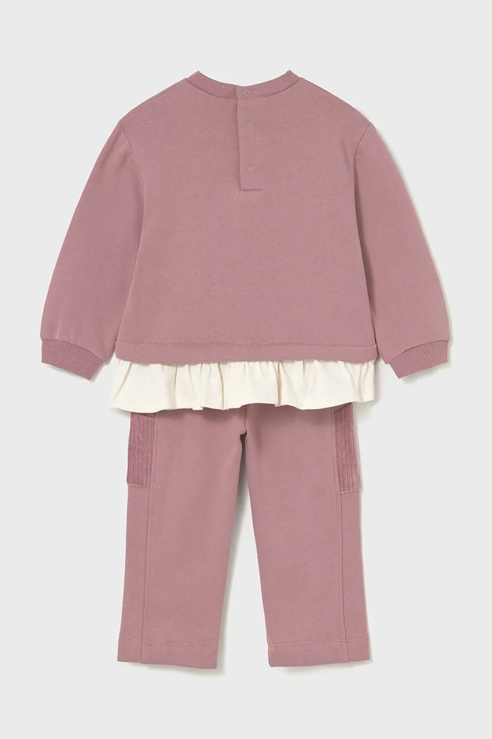 Mayoral compleu bebe 2843.4H.Baby.9BYA roz AW25