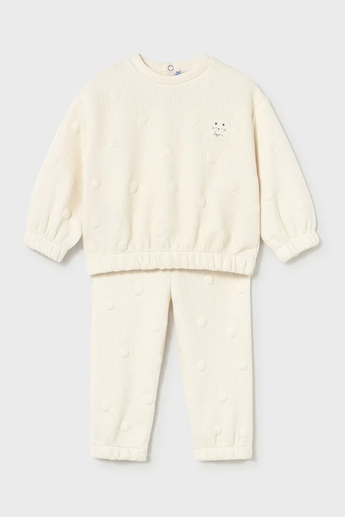 Trenirka za bebe Mayoral 2844.4J.Baby.9BYA bež AW25