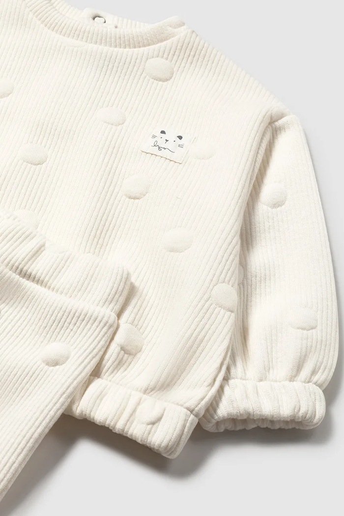 Trenirka za bebe Mayoral bež 2844.4J.Baby.9BYA