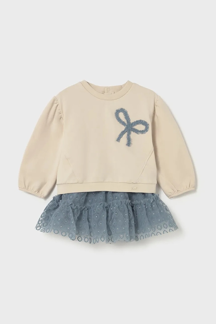 Mayoral compleu bebe 2923.4B.Baby.9BYA albastru AW25