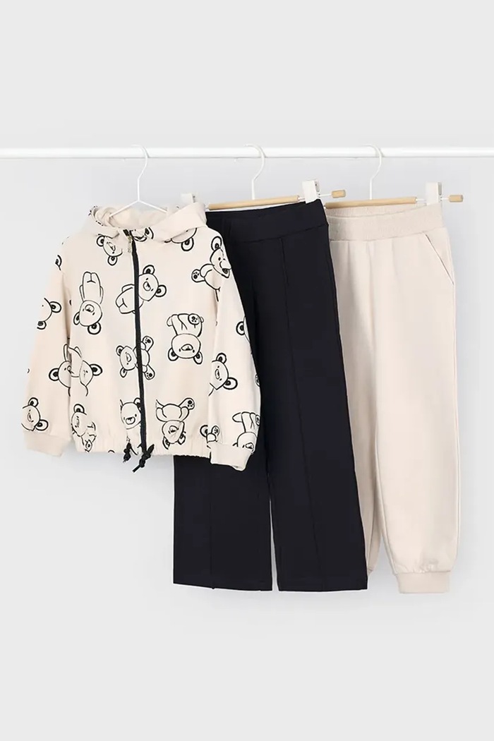 Mayoral dres dziecięcy beżowy 4895.6G.Mini.9BYA