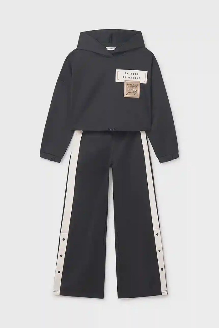 Mayoral dres dziecięcy 7853.8K.Junior.9BYA czarny AW25