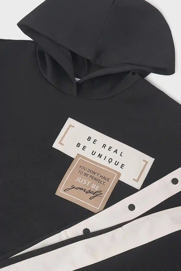 Mayoral dres dziecięcy czarny 7853.8K.Junior.9BYA