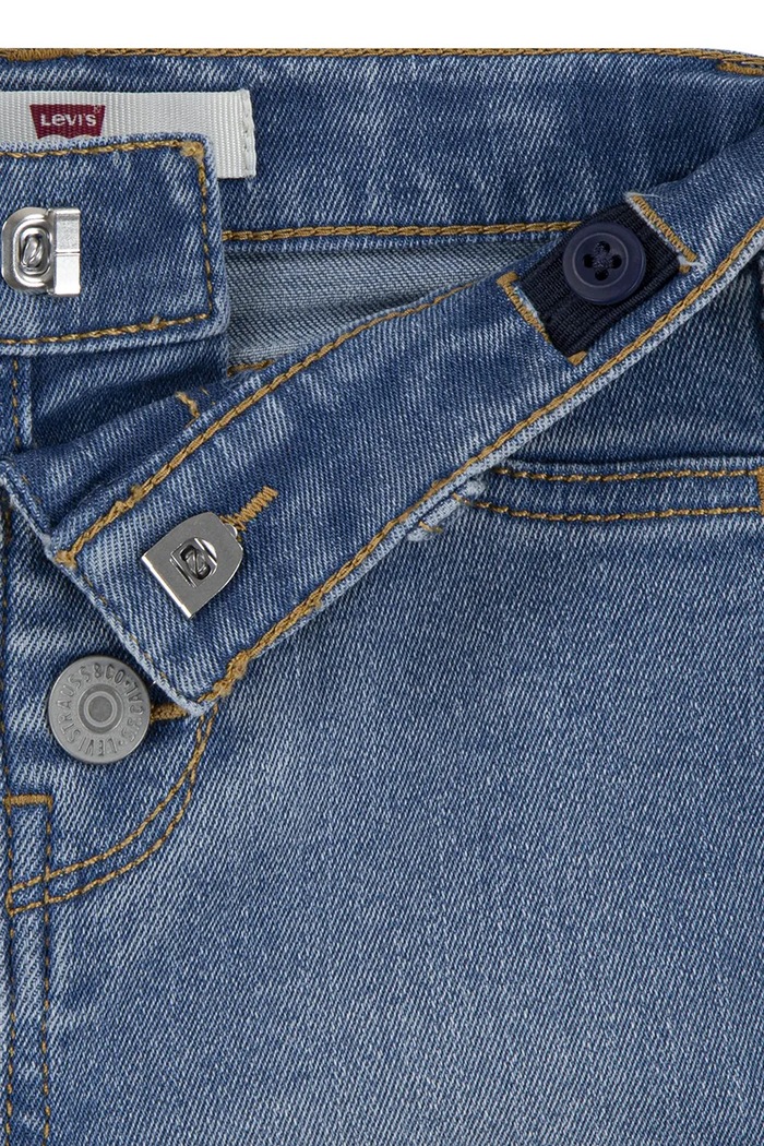 Compleu bebe JACKET TEE & WIDE JEAN SET Levi's albastru 1EN551