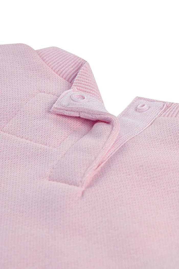 Levi's komplet dresowy niemowlęcy HOODIE & JOGGER SET różowy 6EP012.G