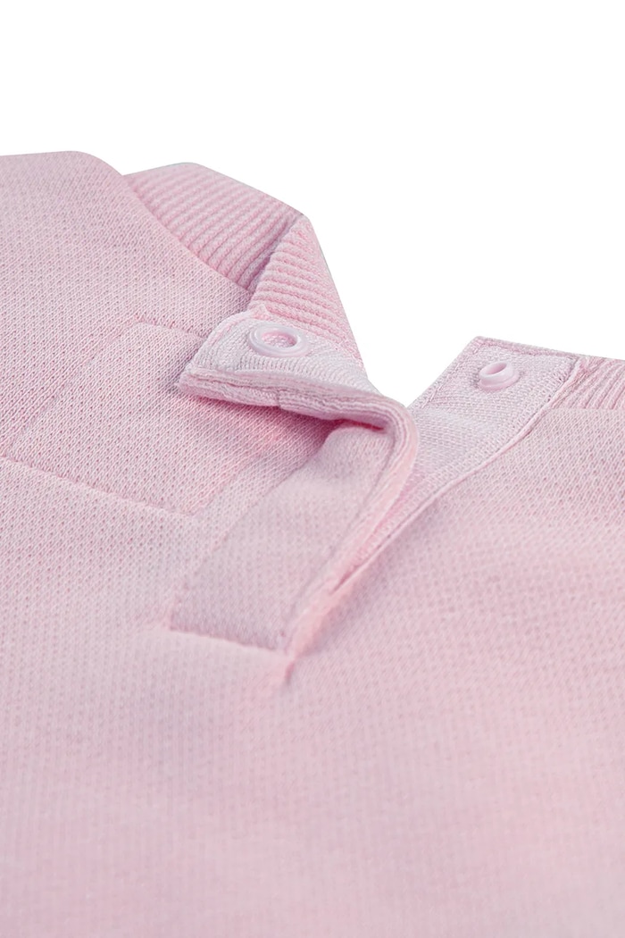 Levi's komplet dresowy niemowlęcy HOODIE & JOGGER SET różowy 6EP012.G