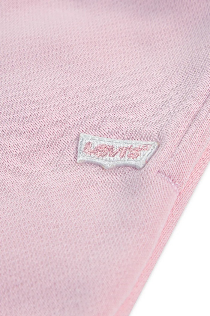 Levi's komplet dresowy niemowlęcy HOODIE & JOGGER SET 6EP012.G różowy