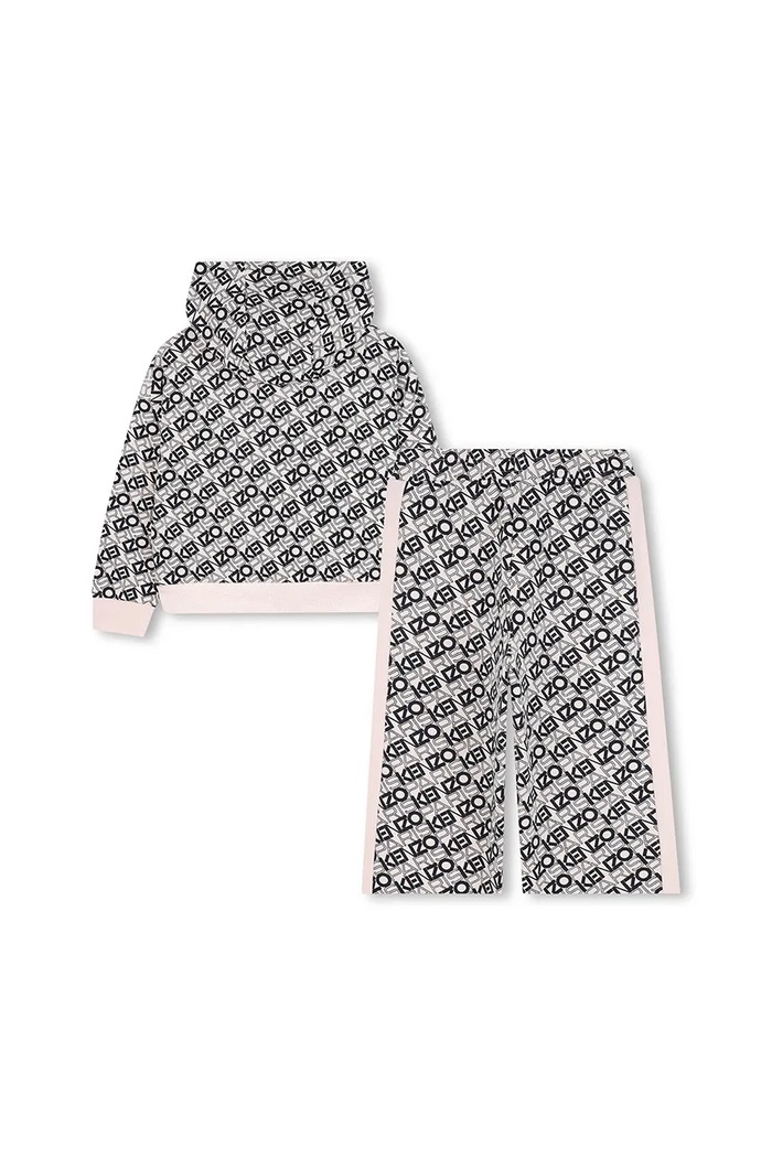 Tepláková súprava pre bábätká Kenzo Kids K61363.102.108 ružová AW25