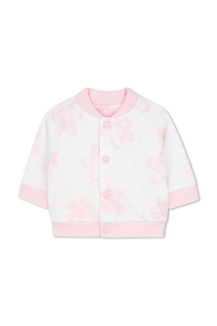 Fete MARC JACOBS Set pentru bebeluși din bumbac cu două fețe W60693.71.81 roz