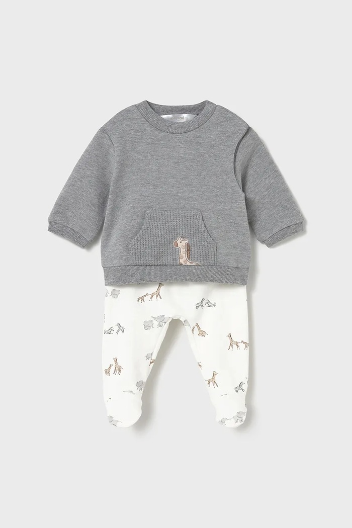 Mayoral Newborn Compleu bebe gri 2557.2F.Newborn.9BYA