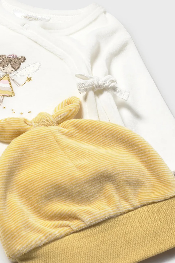 Fete Mayoral Newborn compleu bebe 2559.2H.Newborn.9BYA galben