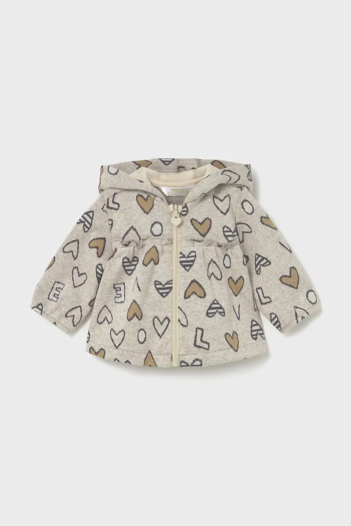 Mayoral Newborn dres niemowlęcy 2633.2P.Newborn.9BYA brązowy AW25