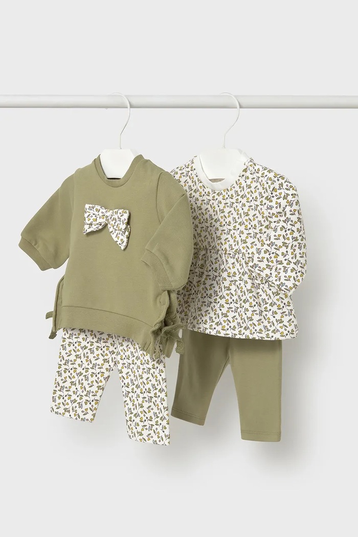 Mayoral Newborn compleu bebe cu elastan verde 2726.2N.Newborn.9BYA