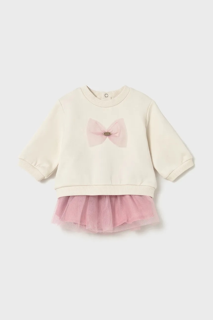 Sada pre bábätká Mayoral Newborn pletenina ružová 2834.2N.Newborn.9BYA
