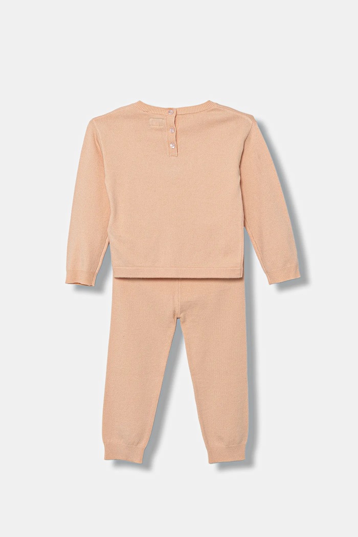 Kojenecká tepláková souprava Guess 2-pack A5BG07.Z2V42.9BYA oranžová AW25